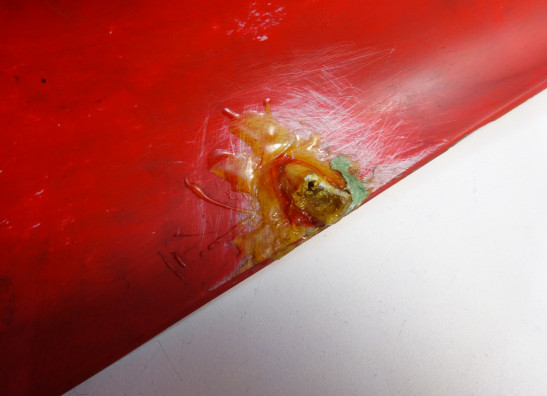 Linker achterkant Ducati ST2