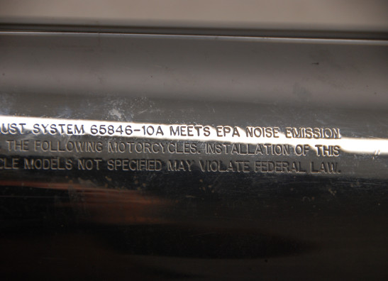 Sports exhaust Harley Davidson Touring FL