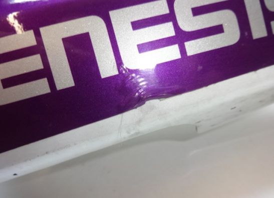 Linker achterkant Yamaha YZF 750