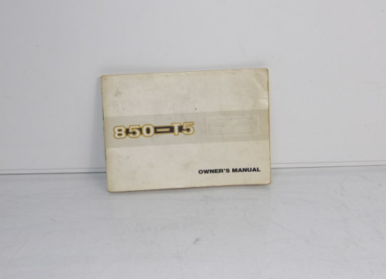 Instructieboekje Moto Guzzi 850 T5