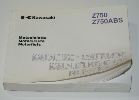 Manuel Kawasaki Z 750