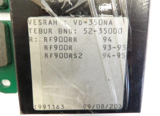 Remblokken achter Suzuki RF 900