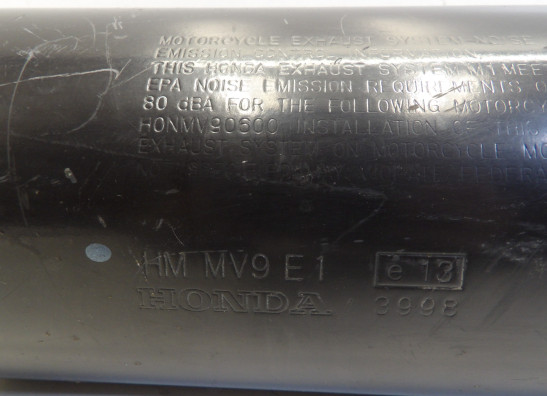 Uitlaat Honda CBR 600 F