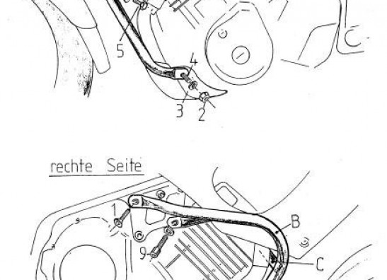Valbeugel Yamaha TDM