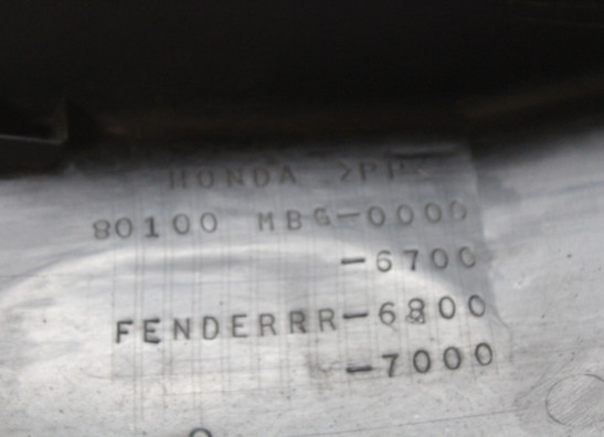Achterspatbord Honda VFR 800 I