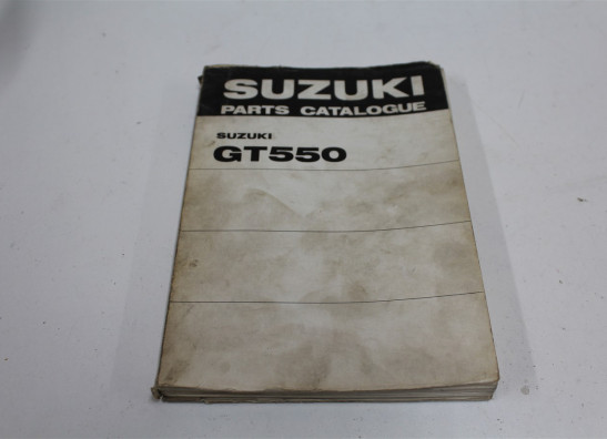 Onderdelenboek Suzuki GT 550