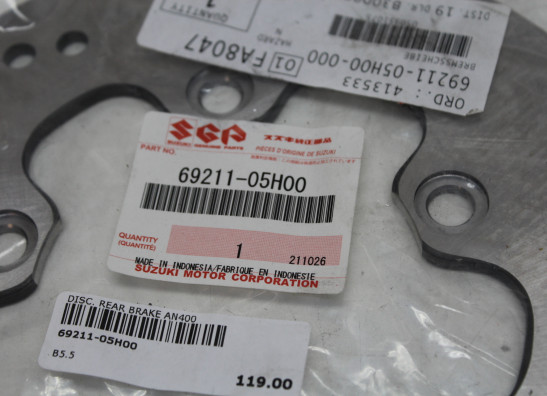 Rear brake disc Suzuki Burgman 400