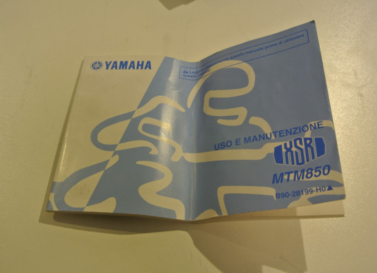 Instructieboekje Yamaha XSR 900