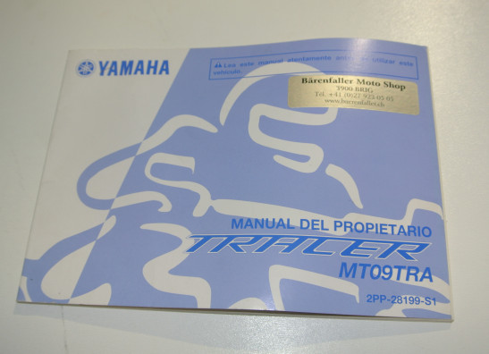 Fahrerhandbuch Yamaha Tracer 900
