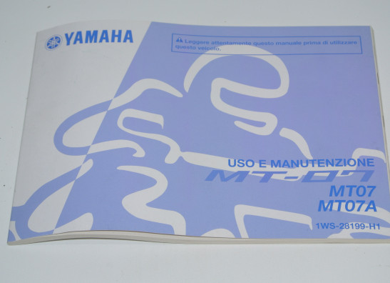 Manuel Yamaha MT 07
