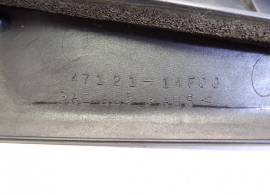 Rechter achterkant Suzuki Burgman 400