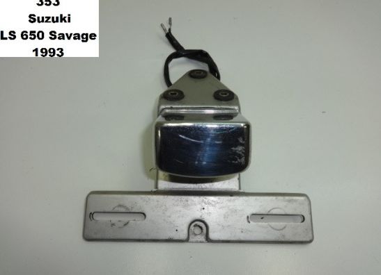 License plate holder Suzuki LS 650