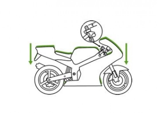 Link systeem achterveer Yamaha TDM