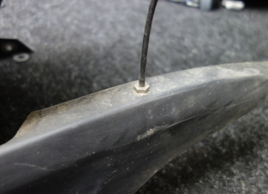 Rear fender Kawasaki VERSYS 1000