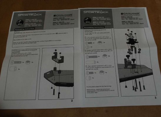 Sport rack BMW S 1000 RR