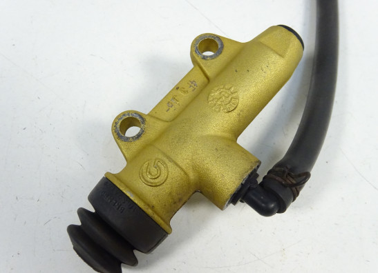 Rempomp achter Ducati Monster 695