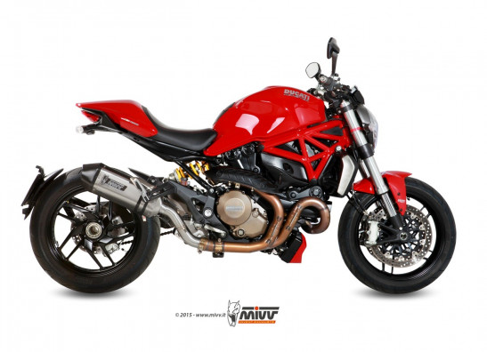 Uitlaat Ducati Monster 821
