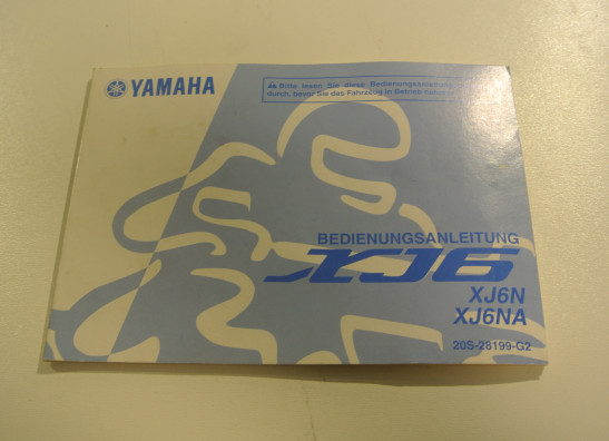 Instructieboekje Yamaha XJ 6 N