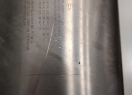 Auspuff Triumph Tiger Explorer