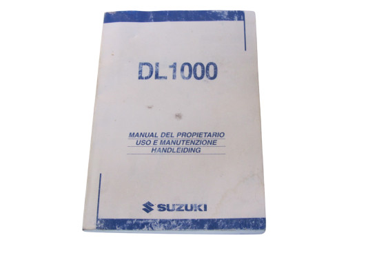 Instructieboekje Suzuki DL 1000 V STROM