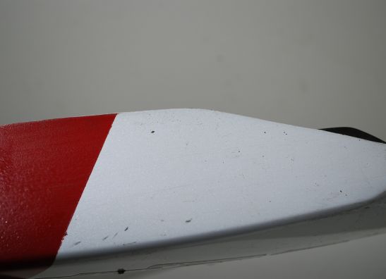 Linker achterkant Honda TRANSALP