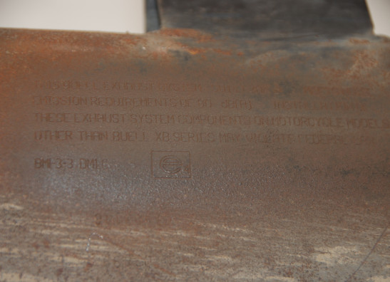 Muffler Buell XB12X-P-T 