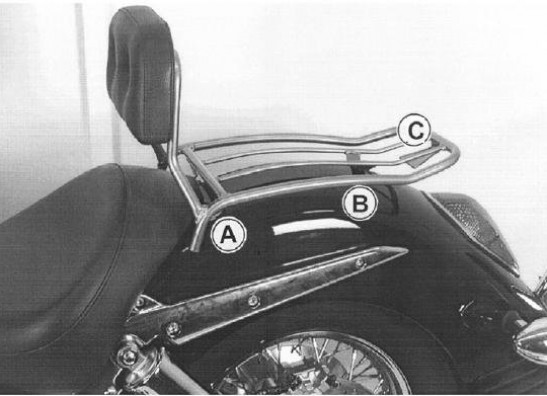 Bagagedrager Honda VTX 1300