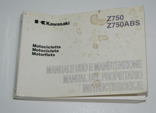 Instructieboekje Kawasaki Z 750