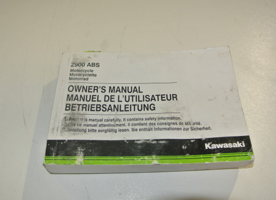 Instructieboekje Kawasaki Z 900