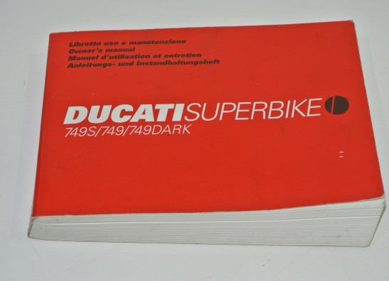 Instructieboekje Ducati 749  999 2002-2007