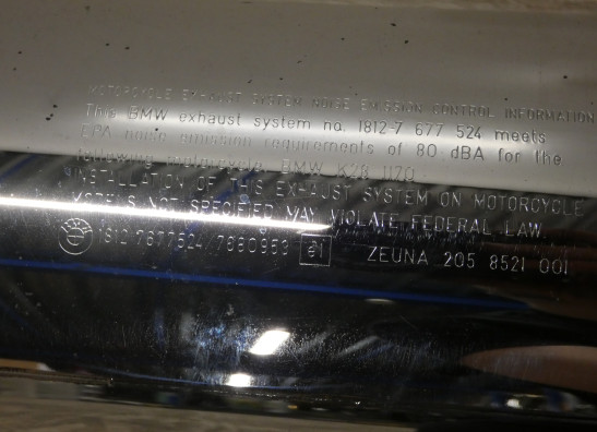 Uitlaat BMW R 1200 RT