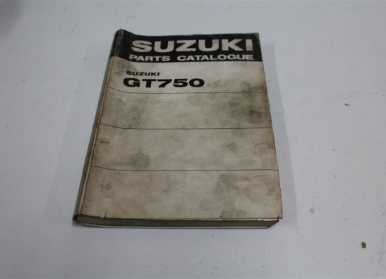 Onderdelenboek Suzuki GT 750