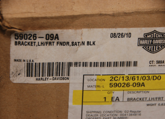 Voorspatbord Harley Davidson VROD VRSC