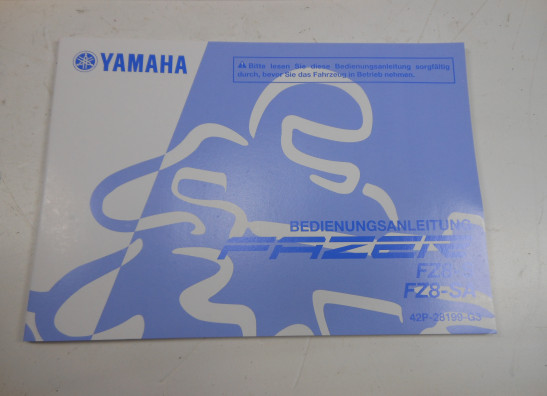 Fahrerhandbuch Yamaha FZ8