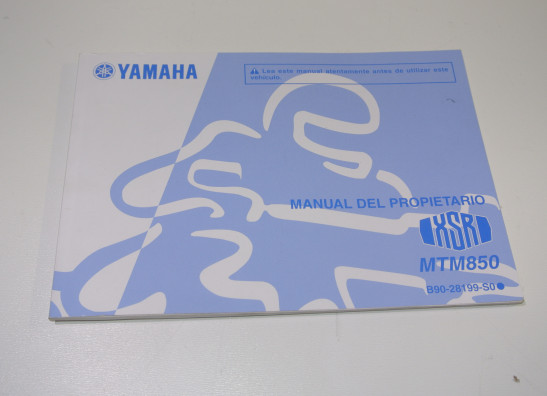 Instructieboekje Yamaha XSR 900