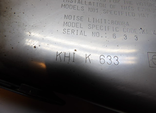 Auspuff Kawasaki Z 1000