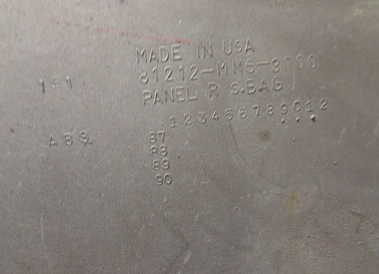 Rechter koffer Honda Goldwing GL