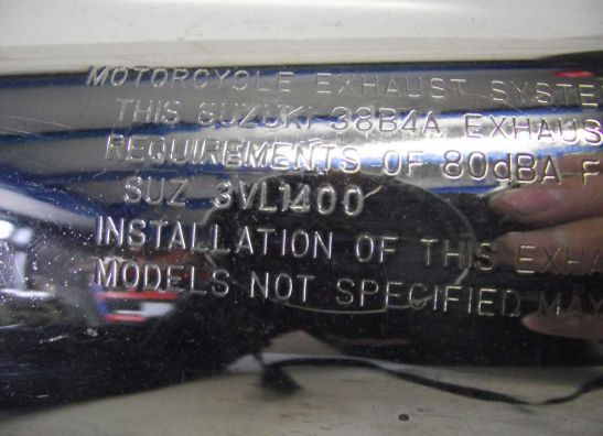 Uitlaat Suzuki VS 1400 Intruder