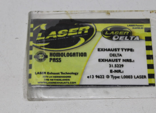 Uitlaat Yamaha YZF R6