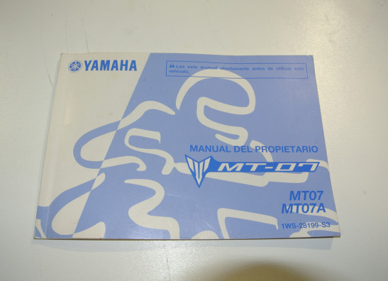 Manuel Yamaha MT 07