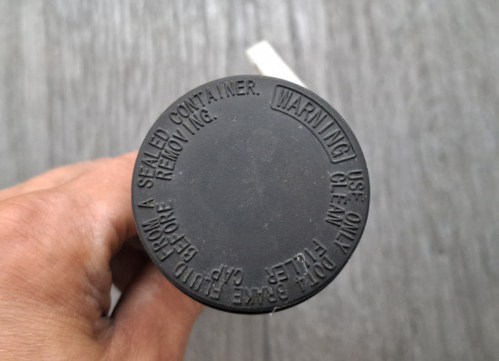 Rempomp achter BMW R 1250 GS