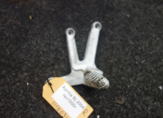 Duo voetsteun rechts Aprilia RSV 1000