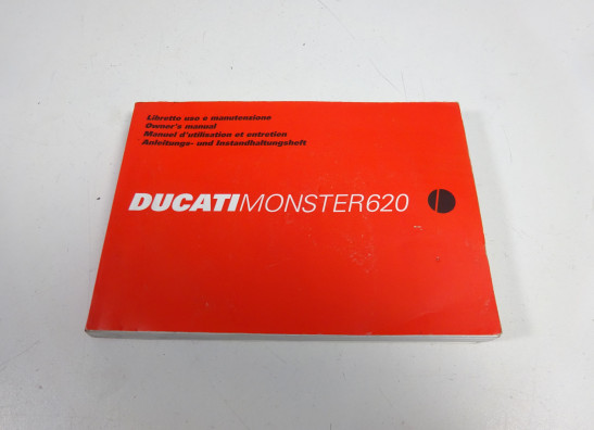 Instructieboekje Ducati monster 600 2002-2007