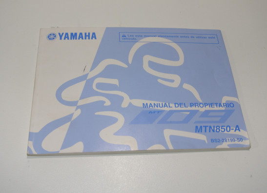 Fahrerhandbuch Yamaha MT 09
