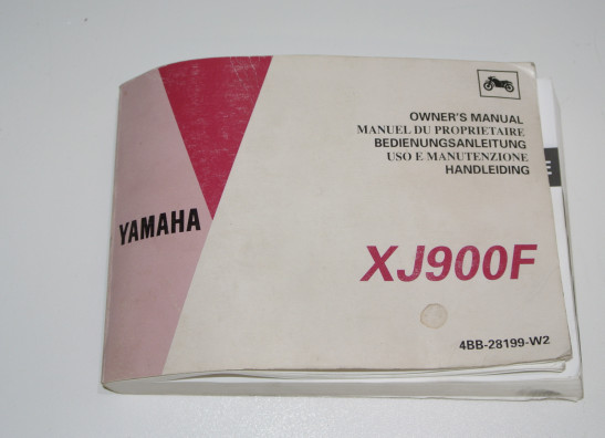 Fahrerhandbuch Yamaha XJ 900 F