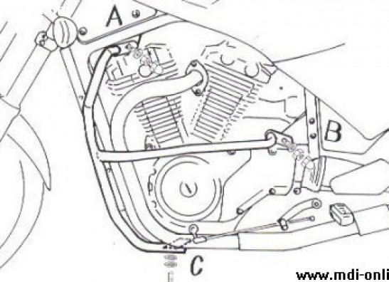 Engine Guard Suzuki VX 800