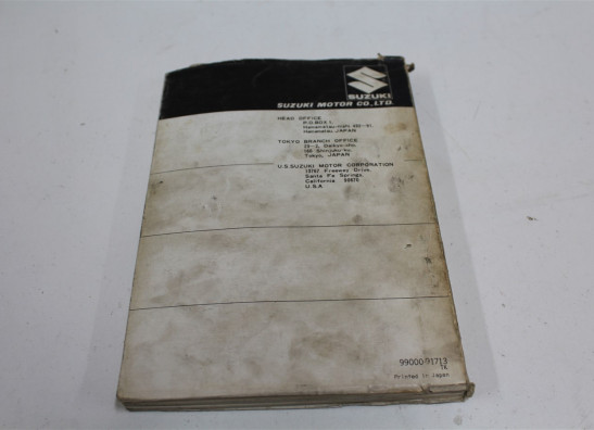 Onderdelenboek Suzuki GT 550