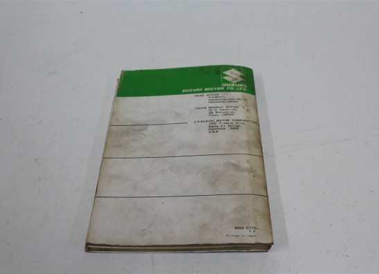 Onderdelenboek Suzuki GT 250