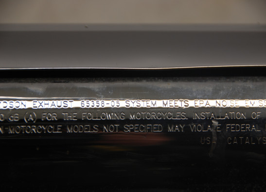 Uitlaat Harley Davidson Softtail