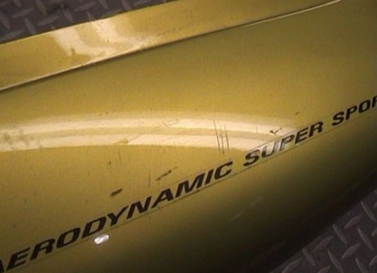 Linker achterkant Suzuki GSX F 600